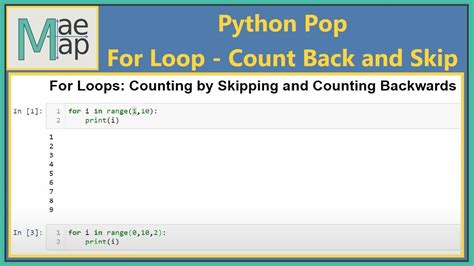 Python Exploring The For Loop With Counter