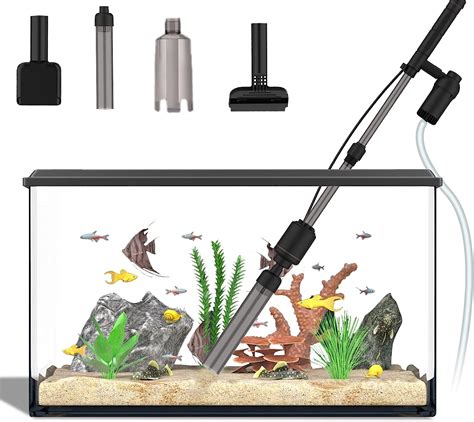 Akkee Electric Aquarium Vacuum Cleaner In Aquarium Cleaning Set