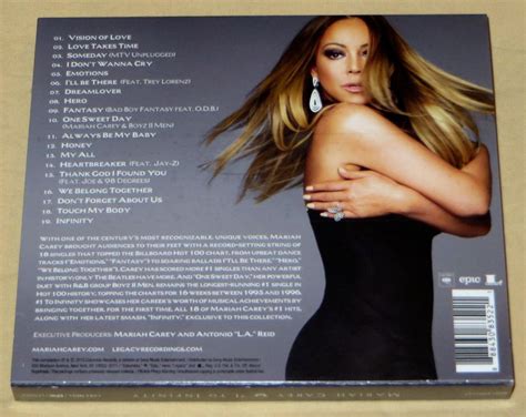 MARIAH CAREY - "#1 To Infinity" hits CD - brand new & sealed with ...