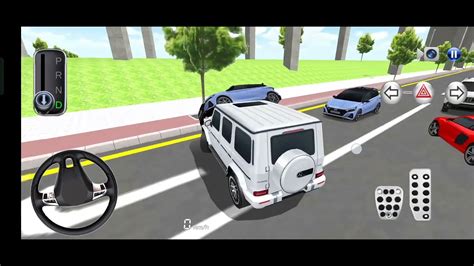 New Mercedes G 63 Suv Showroom Delivery And Washing Parking Car 3d