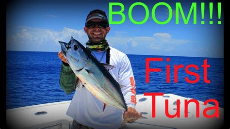 Deep Water Jigging For My First Skipjack Tuna Youtube