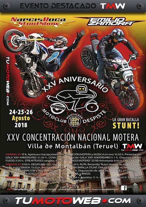 Xxv Concentraci N Motera Villa De Montalb N Tumotoweb