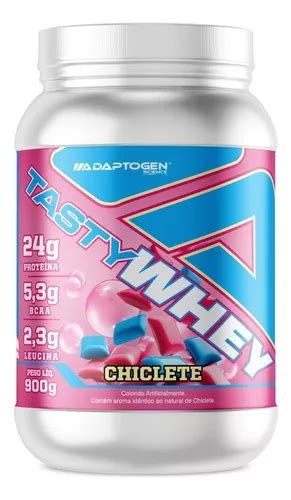 Suplemento Tasty Whey W G Gourmet Adaptogen Science Sabor Chiclete