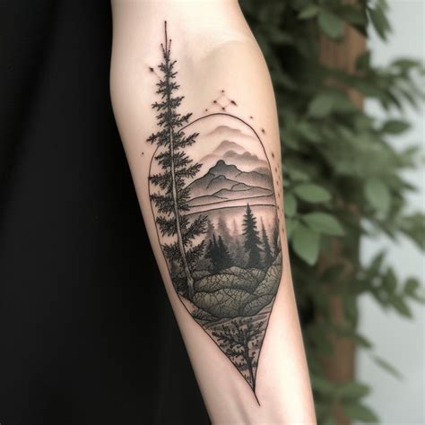 Evergreen Tattoo Ideas Tattooclue