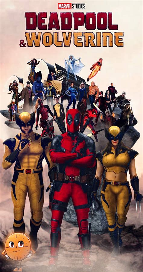 Marvel Studios Deadpool and Wolverine poster by yourmom420420420 on ...