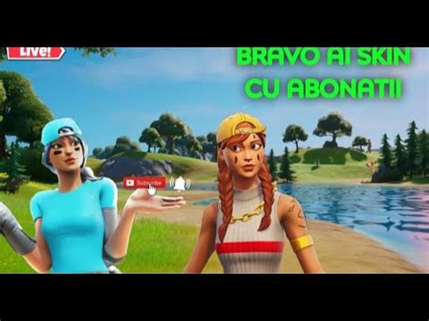 Live Fortnite Rom Nia Jucam Custom Cu Abona Ii Youtube