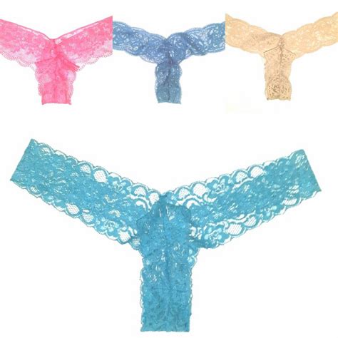 Stretch Lace Sexy Thong Panties Buy Now Get Off