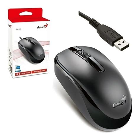 Mouse Genius Dx Usb Dpi Ptico Negro Avanzar Sistemas