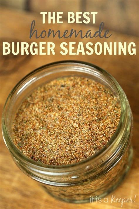 Best Homemade Burger Seasoning It Is A Keeper Burger Seasoning