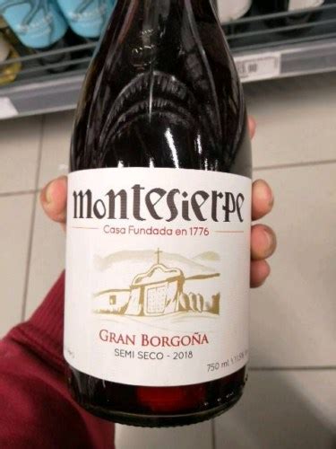 Montesierpe Gran Borgoña Semi Seco Vivino US