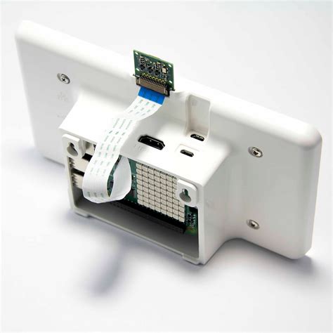 Raspberry Pi touch screen case (white) | raspberrypiplastics