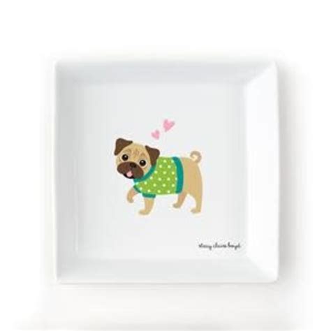 Tray - Kennel Club - Porcelain - 5.25"SQ - - Maze Home Store