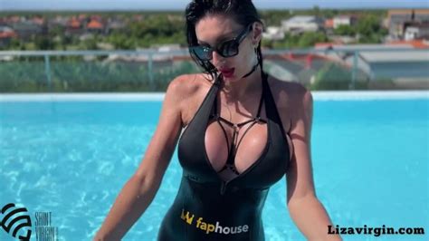 Porn Star LIZA VIRGIN At The Pool Pornhub
