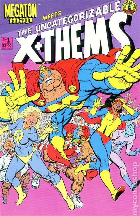 Megaton Man Meets The Uncategorizable Xthems 1989 Comic Books