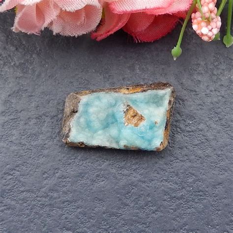 D Cts Rough Raw Hemimorphite Specimen Pendant Can Drill The Hole