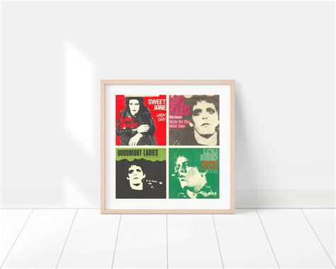 Lou Reed Poster Album Covers Wall Art Music Albums Poster Etsy