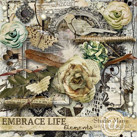 Embrace Life Collection Digital Scrapbooking