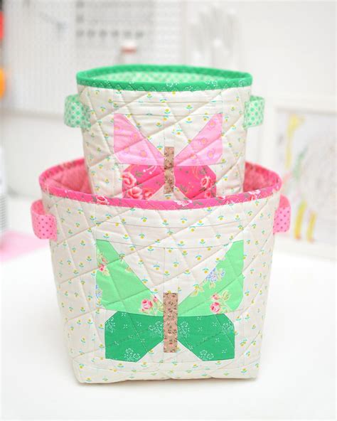 Quilted Fabric Basket - Tutorial & Pattern Add-on - ellis & higgs