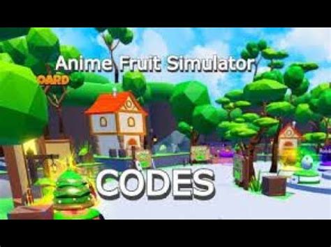 All New Secret Update Codes In Anime Fruit Simulator Codes Roblox