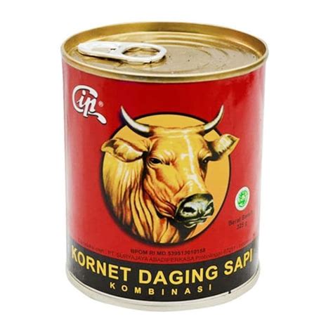 Cip Corned Beef Gram Kornet Daging Sapi Olahan Kemasan Kaleng