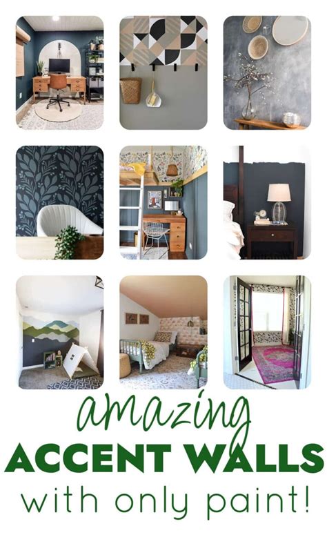 21 DIY Accent Wall Paint Ideas to Make Your Room Pop!