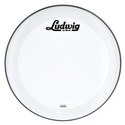 Ludwig Bass Drum Head Vint Logo Thomann United Kingdom