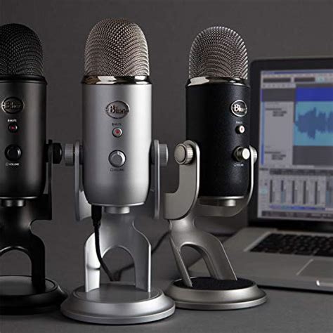 Logitech For Creators Blue Yeti Usb Mic For Recording And Streaming On Pc And Mac Blue Voce