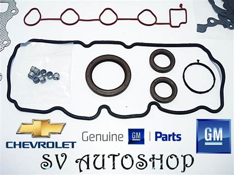 Juego Kit Completo De Empacadura Chevrolet Spark Gm 93740055 Bs 951