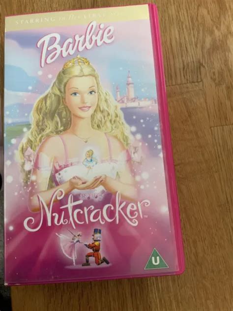 3X BARBIE VINTAGE VHS Tapes Bundle Nutcracker Rapunzel Princess & Swan ...