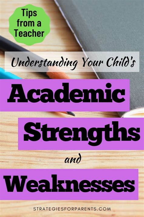 Tips For Academic Success Understand Academic Strengths And Weaknesses Academic Success