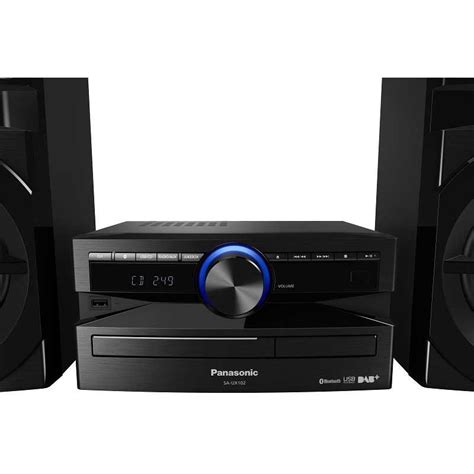 Panasonic SC UX100GN K 300W Mini Hi Fi System Rapallo AV Design