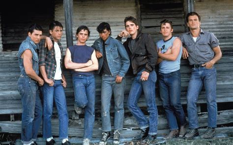 Tom Cruise Rob Lowe C Thomas Howell Ralph Macchio Matt Dillon Emilio