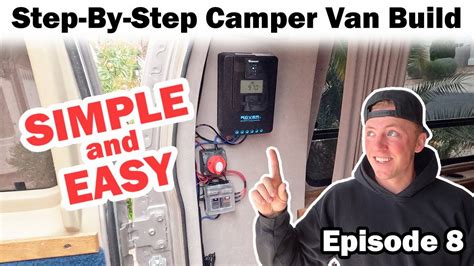 How To Install Off Grid Solar Power In Your Camper Van Youtube