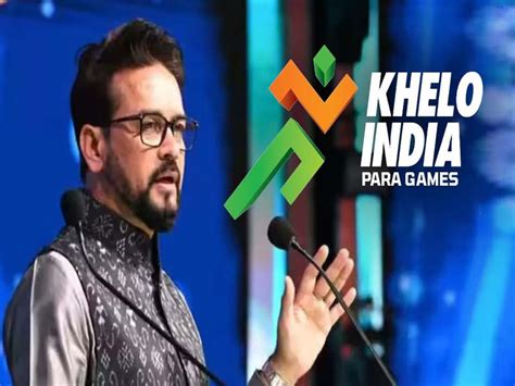 Anurag Singh Thakur Announces First Ever Khelo India Para Games