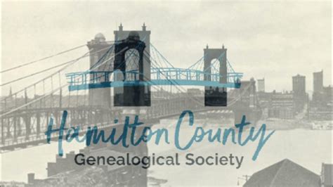 Introduction To The Hamilton County Genealogical Society Youtube