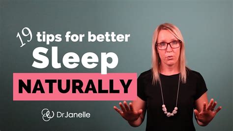 Sleeping Tips For Insomnia 19 Tips For A Better Sleep Naturally Youtube