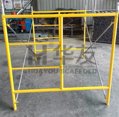 Q Painted Walk Thru Frame Scaffolding Heavy Door Frame H Frame