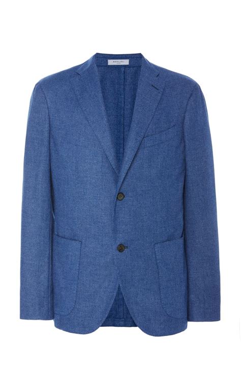 Boglioli Luxe Panama Cashmere Blend Blazer In Blue Modesens Blazer