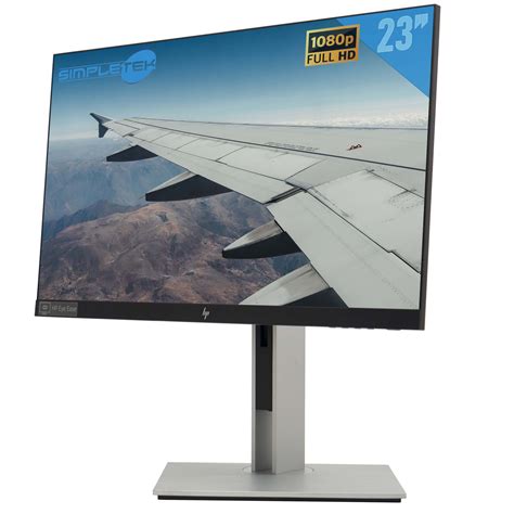 Hp E23 G4 23 Full Hd Ips Monitor Schermo Lcd Display Vga Hdmi Dp Vesa