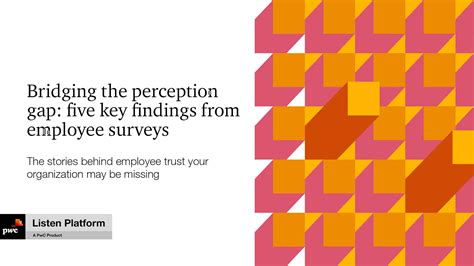 Bridging The Perception Gap Five Key Findings From Employee Surveys