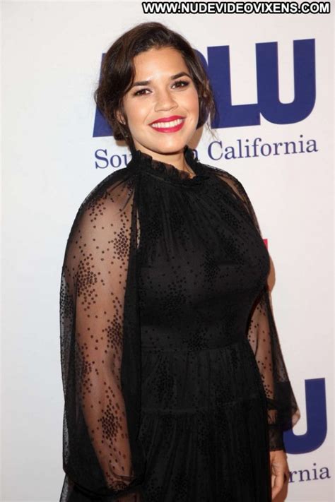 America Ferrera Los Angeles Paparazzi Posing Hot Celebrity Angel Babe