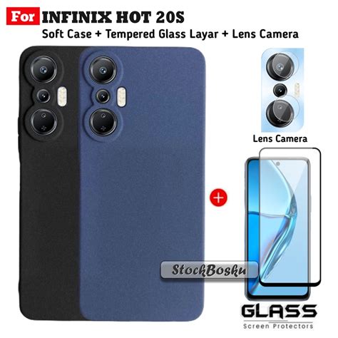 Jual Casing Hp Infinix Hot S Soft Case Matte Anti Licin Free Tempred