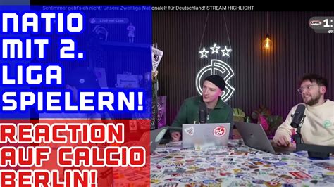 Reaction Auf Calcio Berlin Eine Nationalmannschaft Aus Den Besten