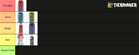 Prime Flavors Tier List Community Rankings Tiermaker