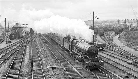 Gwr 6018 King Henry Vi At Pengam Cardiff Circa 1962 By Joh… Flickr Vapor Steam Railway