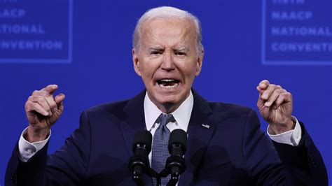 Watch America Decides Biden Campaigns At Naacp Convention Amid Rnc