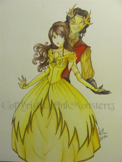 Rumpelstiltskin And Belle By Inkmonster13 On Deviantart