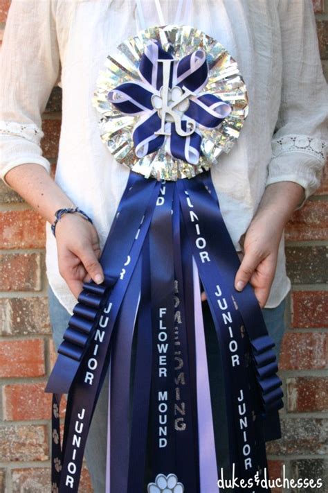 How To Make A Diy Homecoming Mum Dukes And Duchesses