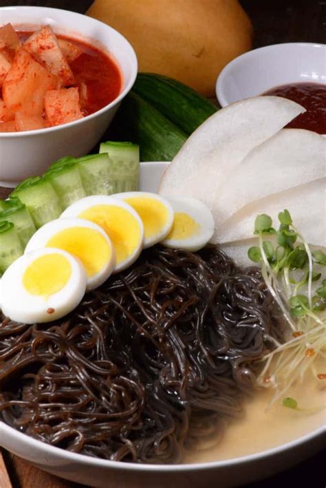 North Korean Naengmyun (Cold Noodles) - International Cuisine