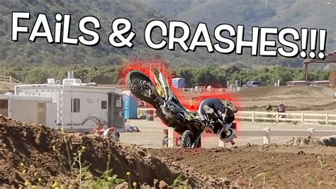 DIRT BIKE CRASH COMPILATION!!! Deegan38 FAILS! - YouTube